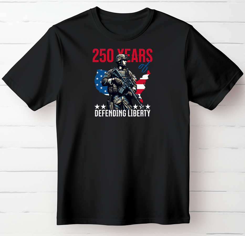 250 Years – Defending Liberty T-Shirt